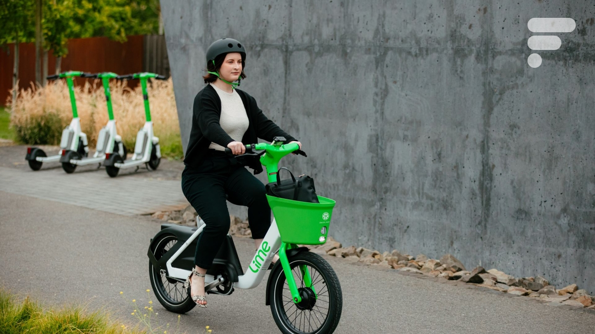 LimeBike petit vélo électrique libre-service