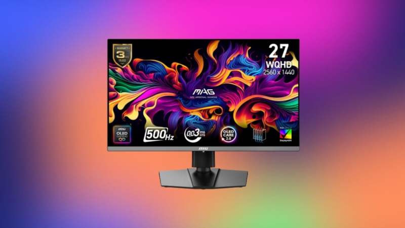 La Fnac et Darty bradent à -30&nbsp;% ce moniteur 500 Hz parfait pour les joueurs compétitifs sur PC