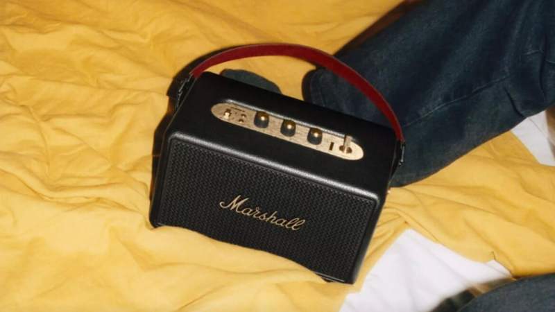 Marshall Kilburn III&nbsp;: cette enceinte Bluetooth nomade avec 50 heures d&rsquo;autonomie s&rsquo;allège de 60&nbsp;€