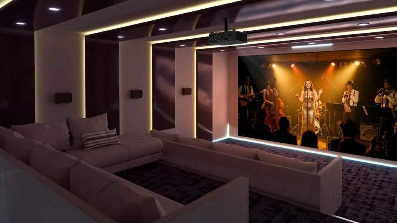 Optoma UHZ78LV&nbsp;: le nouveau vidéoprojecteur triple laser RGB 4K qui vise le haut de gamme du home cinéma