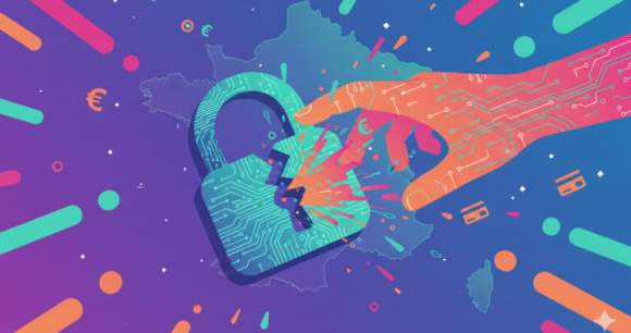 Piratage de données bancaires en France // Source : Image générée par Frandroid avec Gemini Piratage de données bancaires en France // Source : Image générée par Frandroid avec Gemini