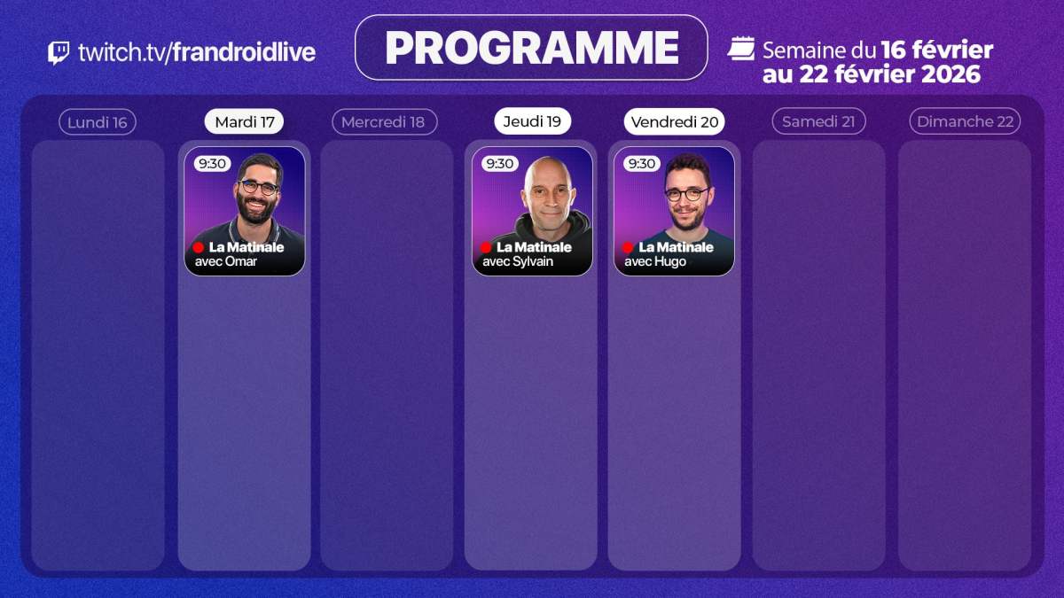 PROGRAMME LIVE TWITCH FRANDROID_0902