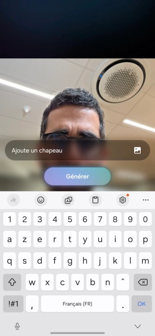 La retouche photo par IA sur Samsung One UI 8.5 // Source : Capture d'&eacute;cran Frandroid