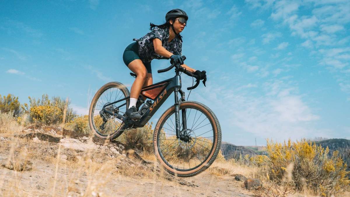 Salsa Wanderosa vélo gravel électrique tout suspendu