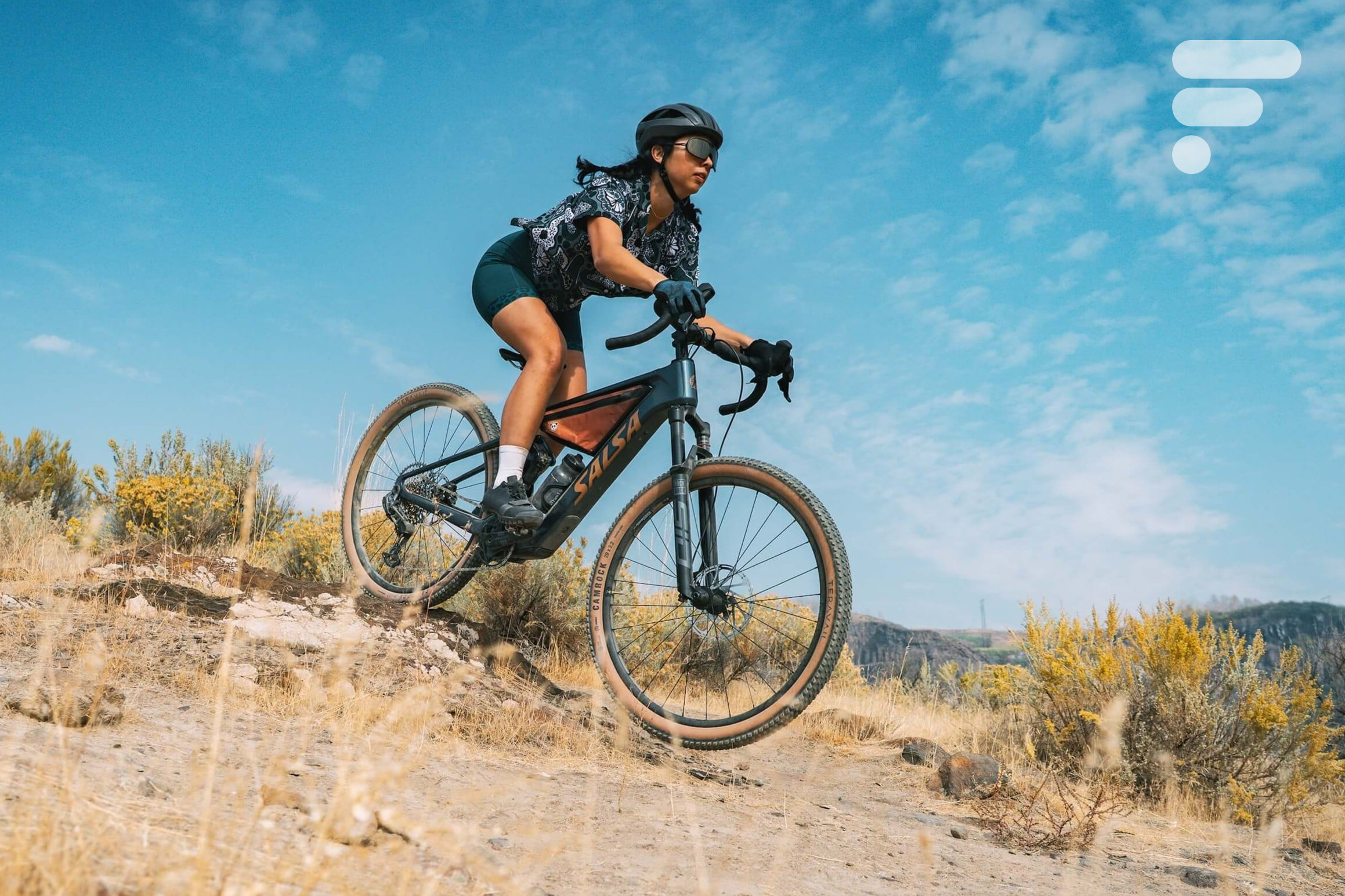 Salsa Wanderosa vélo gravel électrique tout suspendu