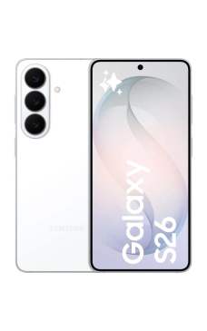 Samsung Galaxy S26 en blanc // Source : Evan Blass