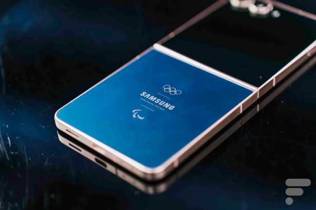 Samsung Galaxy Z Flip 7 Olympic Edition (hiver) // Source : Chlo&eacute; Pertuis - Frandroid