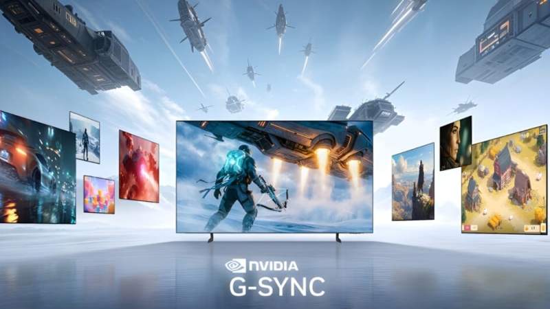 La technologie Nvidia G-SYNC compatible avec les TV Samsung OLED 2026 et certains moniteurs
