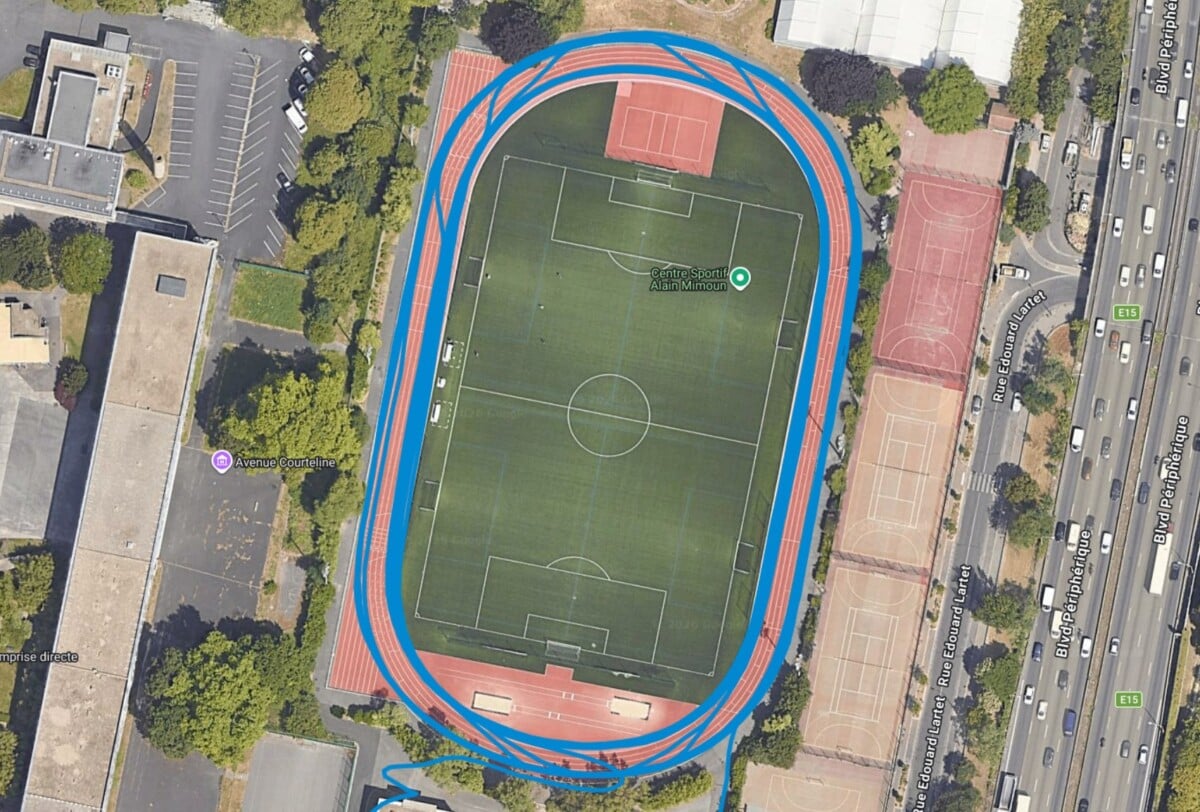 Suivi GPS de la Garmin Fenix 8