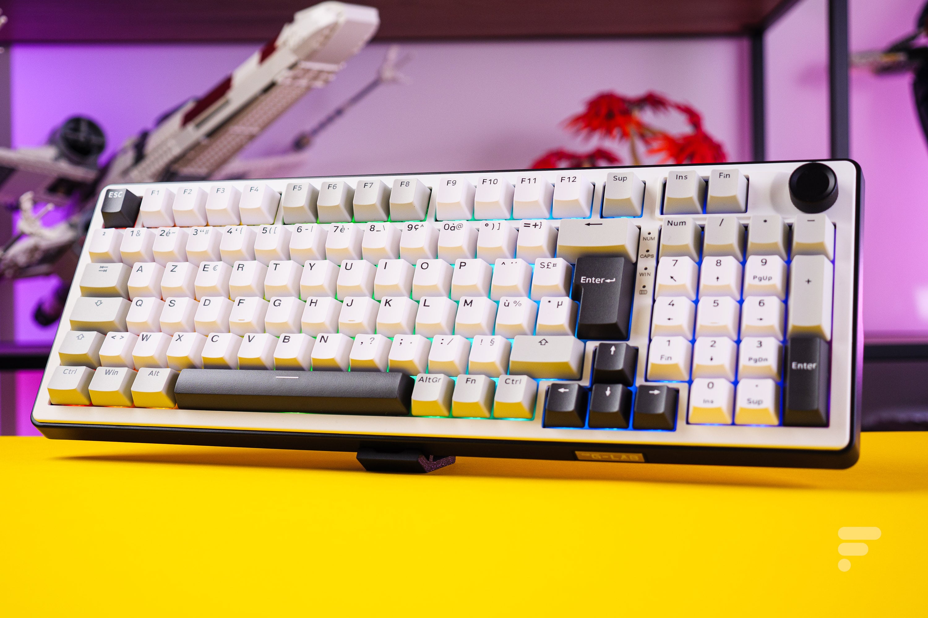 Test du clavier The G-Lab Keyz Elite 400 WG : un clavier ambitieux à moins de 100 €