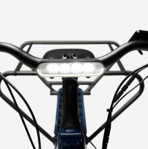 bicicleta elétrica-longtail-e-três-500-bleu-abysse (2) Bicicleta elétrica Decathlon