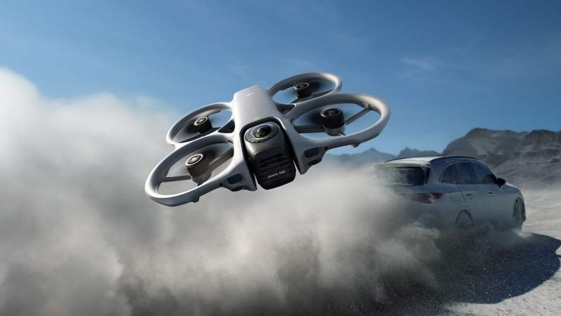 Avata 360 : DJI lance enfin son premier drone 8K capable de filmer à 360 degrés