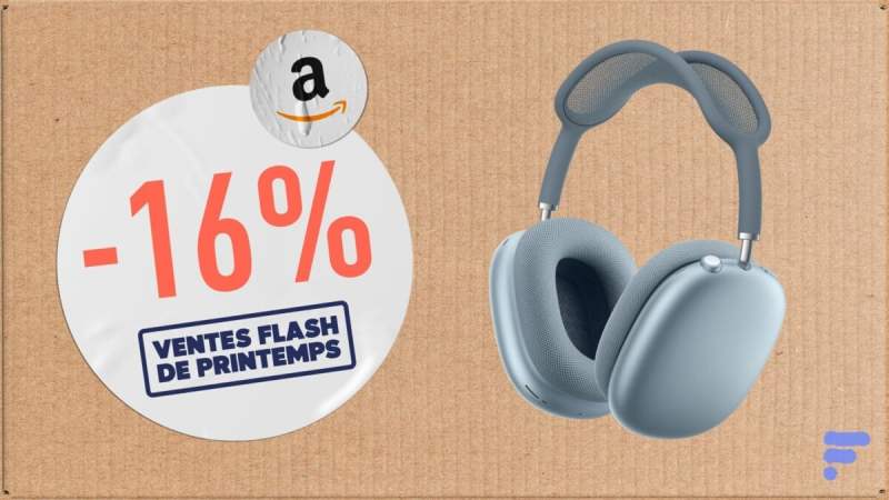 Le fameux casque Apple AirPods Max USB-C n&rsquo;échappe pas aux promos Amazon pour titiller le Sony WH-1000XM6 sur son terrain