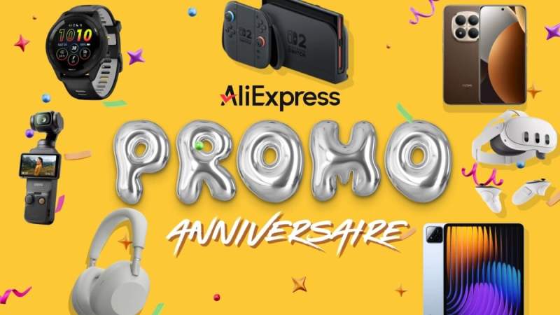 Nintendo Switch 2, Sony WH-1000XM6, DJI Osmo Pocket 3… voici les 7 deals Tech à ne pas rater pour l&rsquo;anniversaire d&rsquo;AliExpress