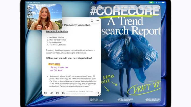 Apple dévoile l’iPad Air M4, une tablette encore plus puissante à un tarif réduit