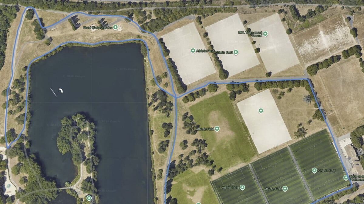 Tracé GPS de l'Apple Watch