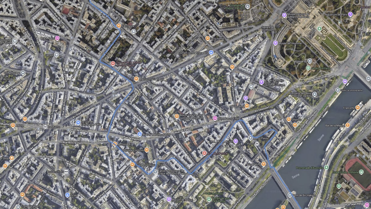 Tracé GPS de l'Apple Watch