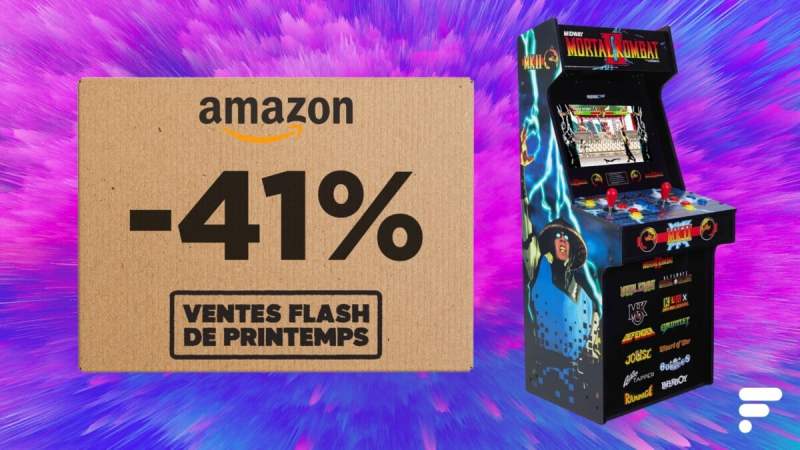 Amazon fait une Fatality de -25% sur la borne d&rsquo;arcade Mortal Kombat II avec 13 jeux rétro classiques