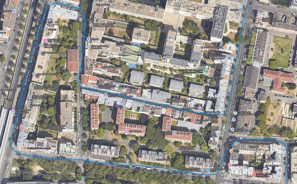 Suivi GPS de la Garmin Fenix 8 Suivi GPS de la Garmin Fenix 8