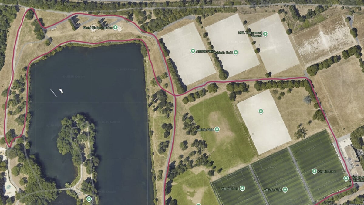 Tracé GPS de la CMF Watch 3 Pro