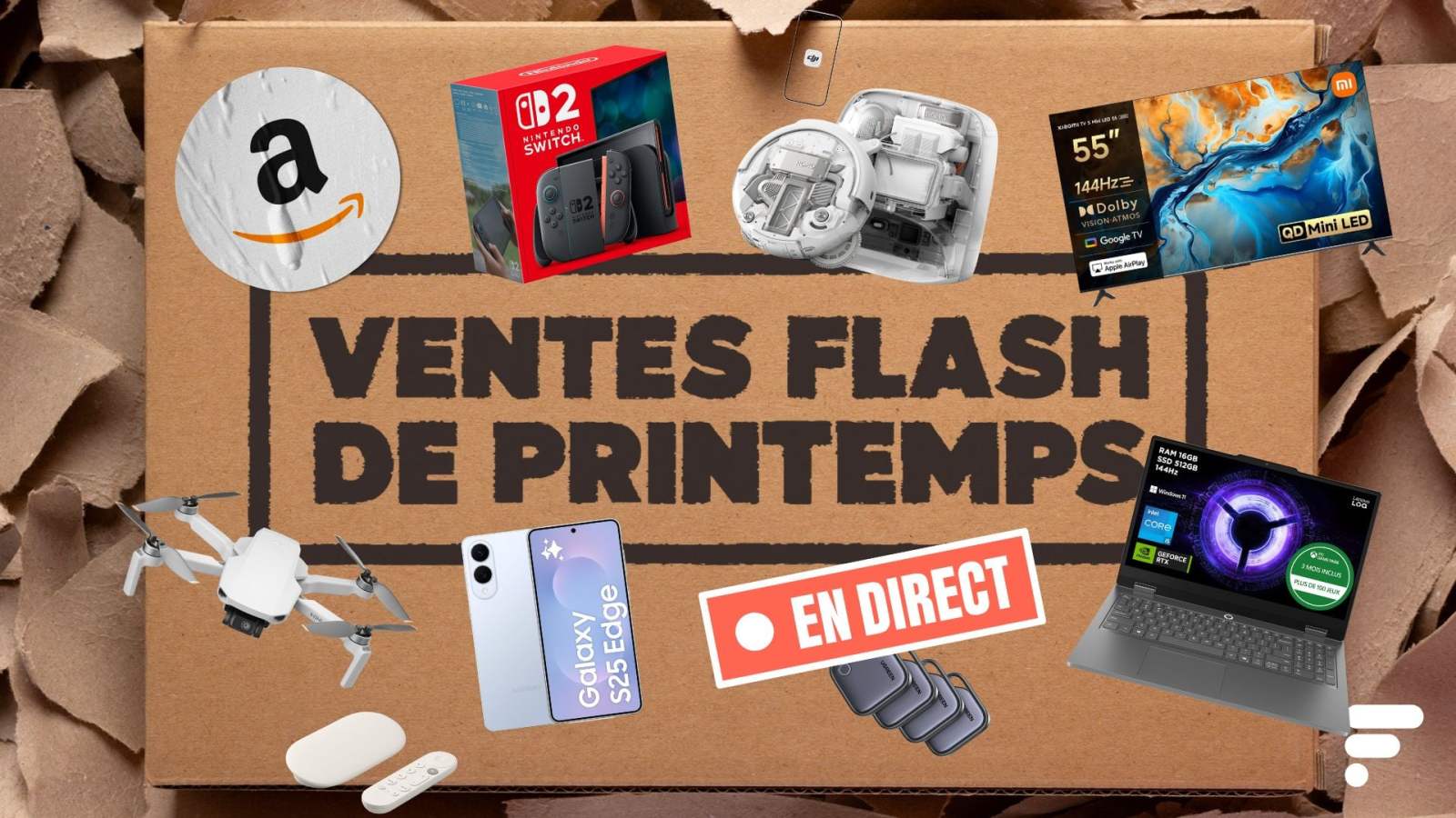 Amazon fait sa grande braderie du week-end : voici les meilleures offres en DIRECT des ventes flash de printemps