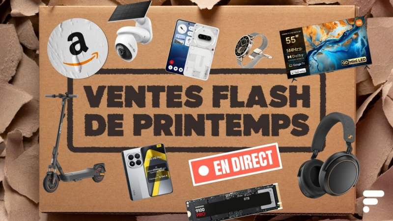 Amazon fait son déstockage de printemps avec des ventes flash exceptionnelles&nbsp;: voici les meilleures offres en DIRECT