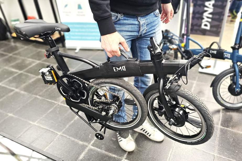 EMQ v&eacute;lo pliant &eacute;lectrique l&eacute;ger