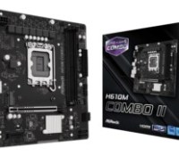 La nouvelle H610M COMBO II signée ASRock // Source : ASRock