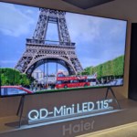 Haier revient en France avec des téléviseurs QLED et Mini LED jusqu’à 115 pouces