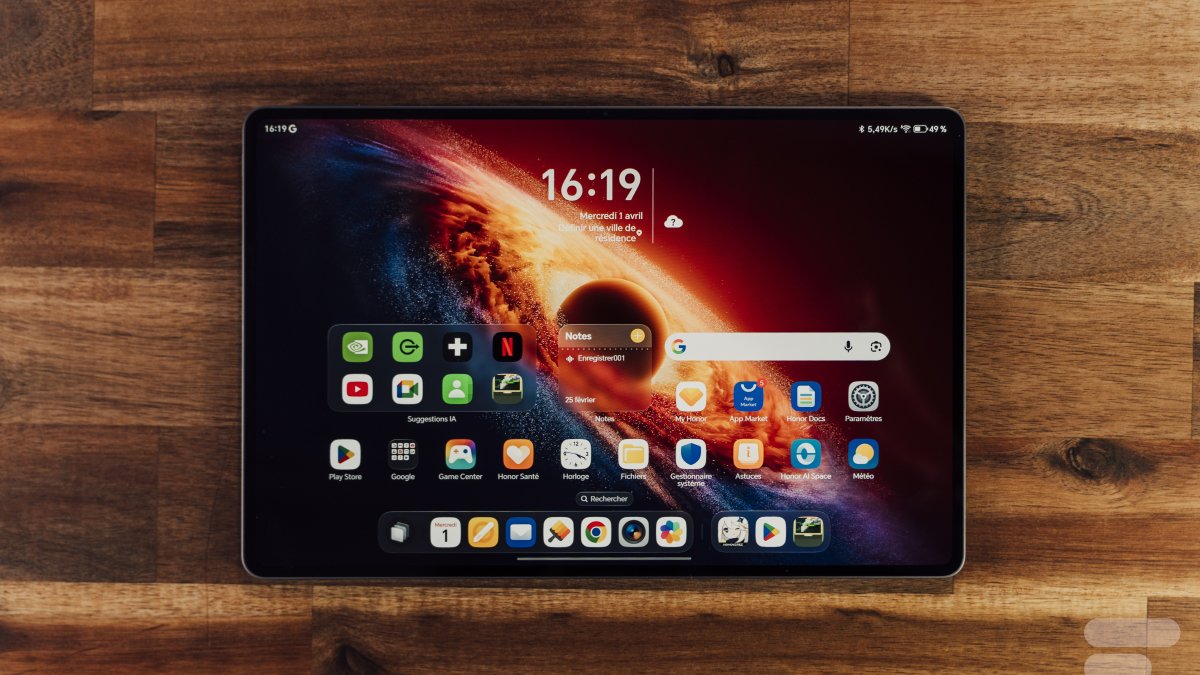 Image J’ai testé la tablette la plus fine du monde qui veut détrôner l’iPad Pro