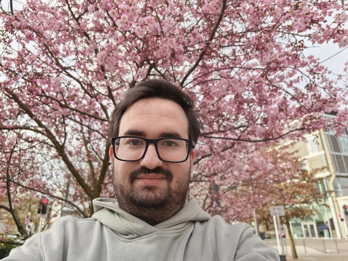 Huawei Mate X7 Selfie de jour avec la caméra arrière