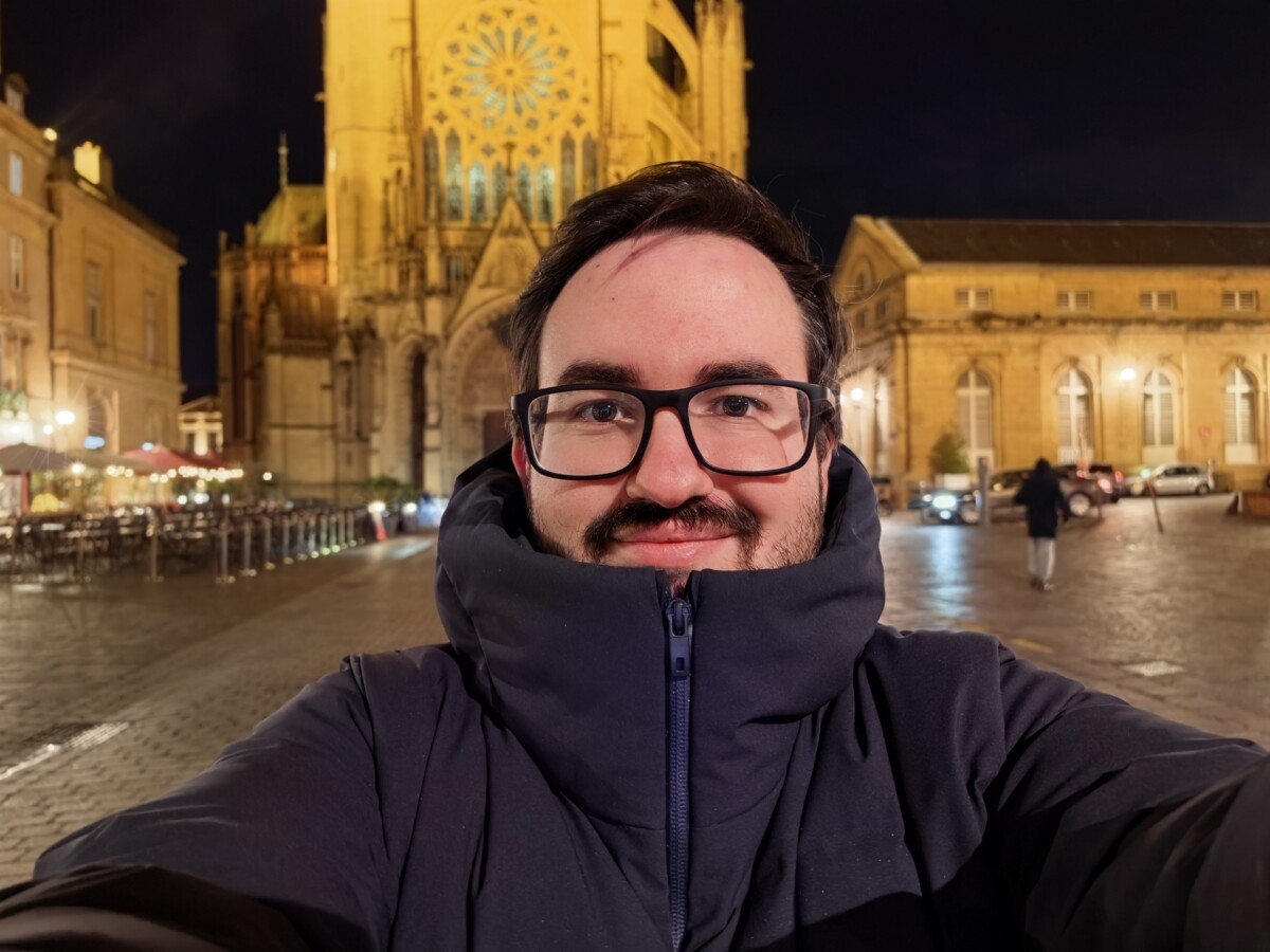 Huawei Mate X7 Selfie de nuitavec la caméra arrière