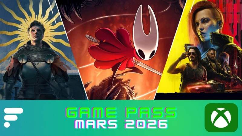 Game Pass en mars 2026&nbsp;: Cyberpunk 2077, Hollow Knight Silksong, KCD2… Voici la première vague de jeux du mois