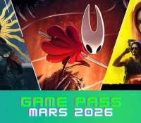 Illustres Catalogue Game Pass mars 2026