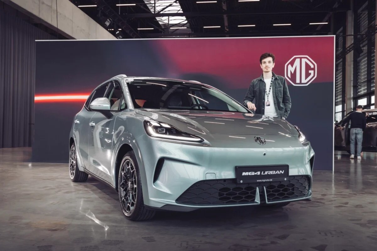 Découverte MG 4 Urban // Source : Clément Choulot Découverte MG 4 Urban // Source : Clément Choulot