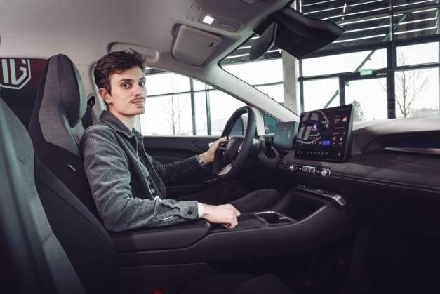 Découverte MG 4 Urban // Source : Clément Choulot