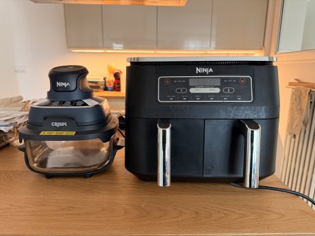 Ninja Crispi comparaison avec double compartiment