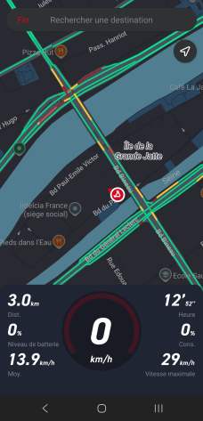 Trottinette électrique Niu KQi 100F application 3