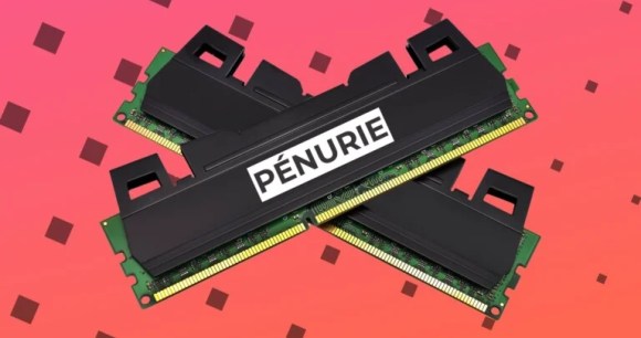 La crise de la RAM perdure // Source : Frandroid