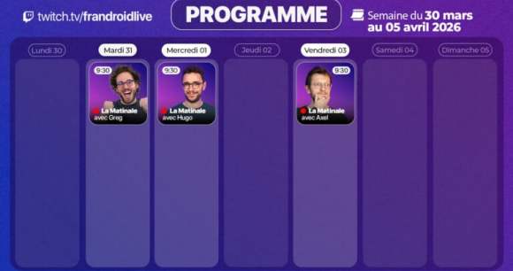 PROGRAMME LIVE TWITCH FRANDROID_3003 (2) PROGRAMME LIVE TWITCH FRANDROID_3003 (2)