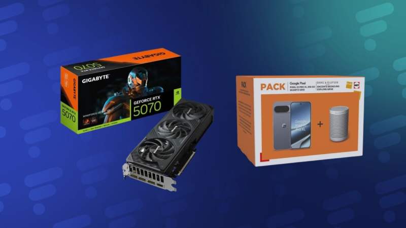RTX 5070, Google Pixel 10 Pro XL, Box fibre B&amp;You&nbsp;: les 3 meilleurs bons plans tech de ce jeudi 26 mars 2026