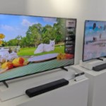 Samsung TV M70H et QN80H // Source : Sylvain Pichot - Frandroid