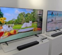 Samsung TV M70H et QN80H // Source : Sylvain Pichot - Frandroid