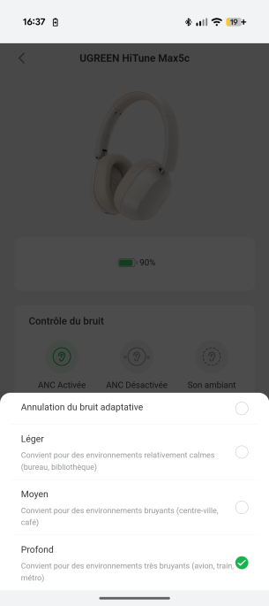 Les 3 niveaux de l'ANC