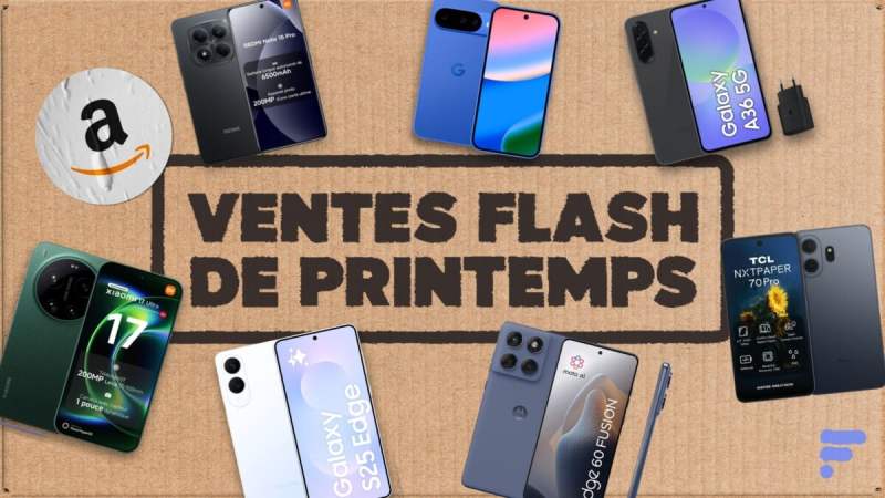 Amazon lâche ses meilleures offres smartphones pour le week-end des Ventes Flash