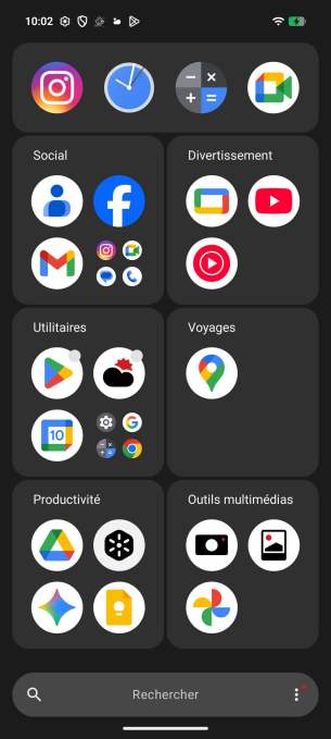 Tiroir apps Nothing Phone (4a) Pro _20260310-100206