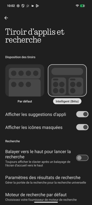Tiroir apps Nothing Phone (4a) Pro _20260310-100215