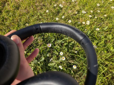 La mousse s'enlève un peu