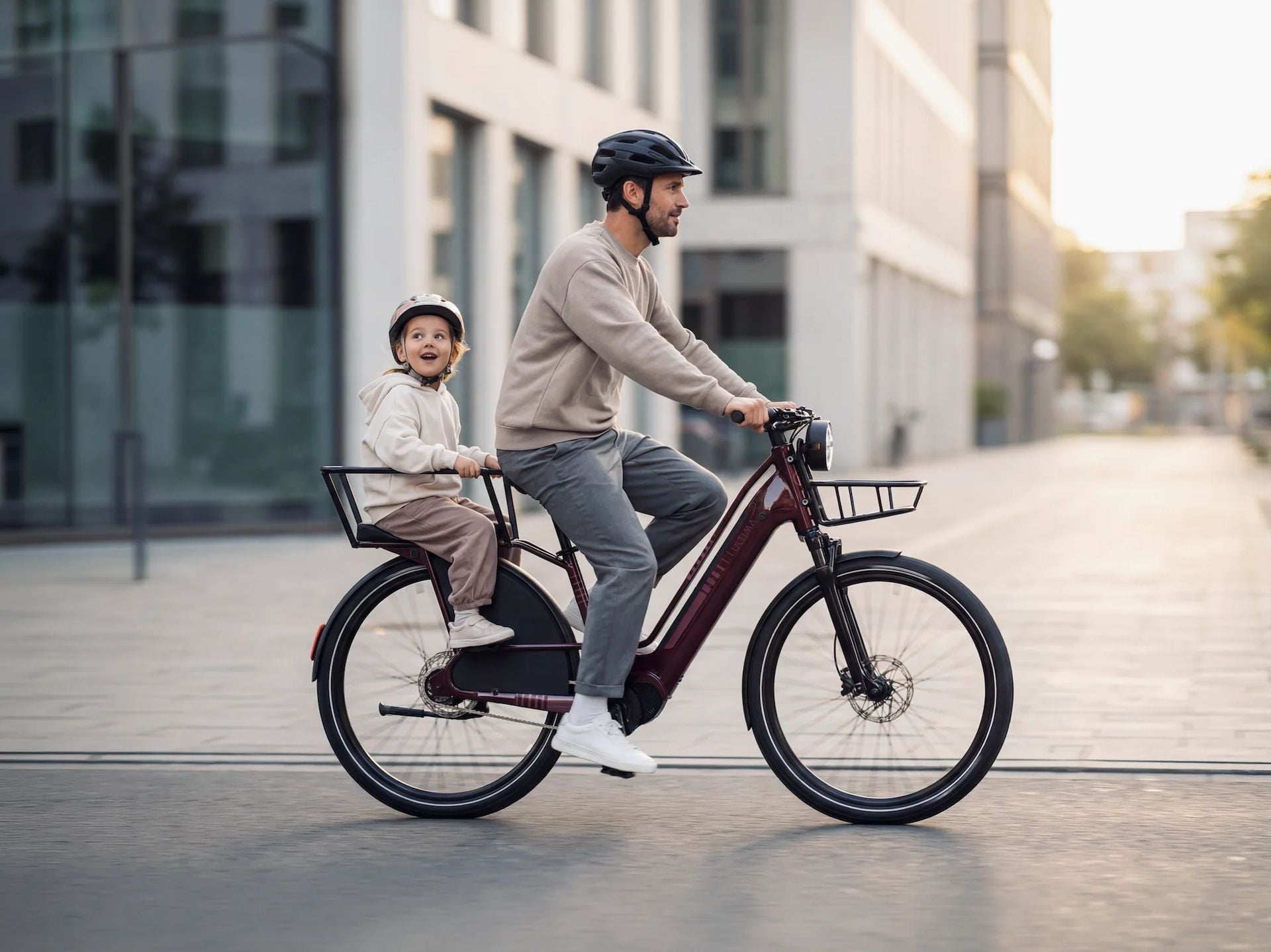 Bicicleta elétrica Ultima Essential Familygo