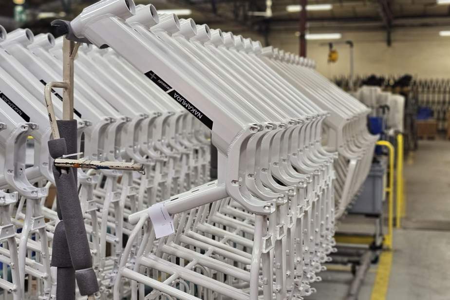 Usine MFC v&eacute;los Intersport cadres